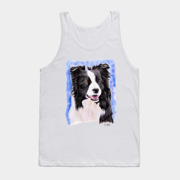 Border Collie - Sheep Dog Tank Top by lucafon18